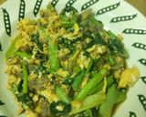 小松菜と牛肉炒め作り方6写真