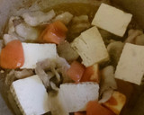 旨味たっぷり簡単トマトと豆腐豚バラの煮物作り方3写真