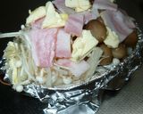 なすのホイル焼き♡ベーコン＆キノコ味作り方6写真