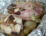 なすのホイル焼き♡ベーコン＆キノコ味作り方9写真