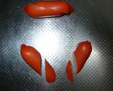 お弁当に♥ミニ②ハートウインナー作り方1写真