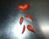 お弁当に♥ミニ②ハートウインナー作り方3写真