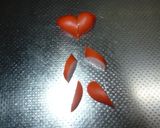 お弁当に♥ミニ②ハートウインナー作り方3写真