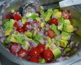 暑い日に！アボカド スパイシーチキン作り方7写真
