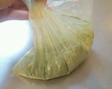 抹茶と甘納豆のシフォン♪作り方1写真