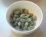 抹茶と甘納豆のシフォン♪作り方2写真