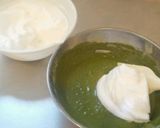 抹茶と甘納豆のシフォン♪作り方8写真