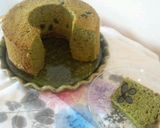 抹茶と甘納豆のシフォン♪作り方11写真