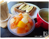 簡単♡残り野菜たっぷりのコンソメスープ作り方5写真