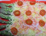 簡単！アスパラと桜海老のチーズ焼き作り方2写真