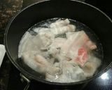 マンゴー豚しゃぶサラダ作り方1写真