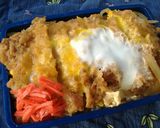 めんつゆでカツ丼作り方6写真