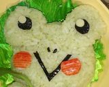 キャラ弁☆かえるちゃん作り方1写真