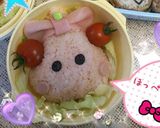 ほっぺちゃん♪♪♪キャラ弁☆作り方1写真