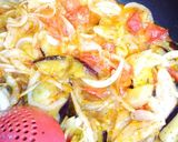 ひんや～り!!　トマトとナスの冷製パスタ作り方1写真