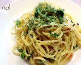 大葉香る♪明太子パスタ 簡単ランチ♡作り方3写真