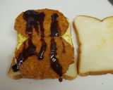 カレー味☆スパイシーコロッケサンド♪作り方3写真