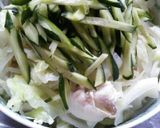 簡単☆豚バラ肉の冷しゃぶ風サラダ作り方8写真