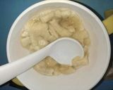 離乳食初期 バナナのすりつぶし冷凍保存作り方3写真