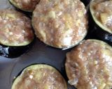 なすの挟み焼き☆照り照りニンニク味噌で作り方4写真
