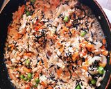 豆腐野菜ひじきハンバーグ(^O^)肉なし作り方4写真