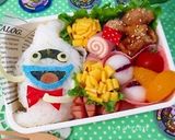 キャラ弁☆妖怪ウォッチ ウィスパー作り方4写真
