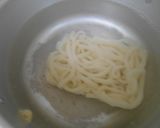千切りキャベツと茹で玉子入り冷やしうどん作り方7写真
