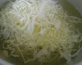 千切りキャベツと茹で玉子入り冷やしうどん作り方8写真