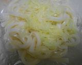 千切りキャベツと茹で玉子入り冷やしうどん作り方10写真