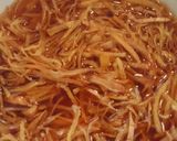 生姜シロップ&生姜の佃煮作り方3写真
