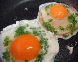 お弁当にかわいくって美味しいハムエッグ作り方2写真