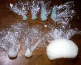 妖怪ウォッチキャラ弁　コマさんおにぎり作り方1写真