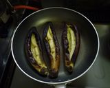 シンプル焼きナス　味噌味作り方1写真
