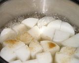 いか（いかわた入り）と大根の煮物作り方1写真