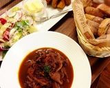 牛肉の赤ワイン煮作り方4写真