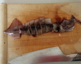 材料はイカだけ☆イカのわた炒め作り方3写真