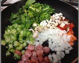 具だくさんのスペイン風オムレツ作り方1写真