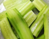 中華風前菜＊きゅうりの醤油漬け作り方1写真