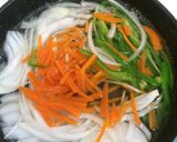 サンマの野菜たっぷりあんかけ作り方5写真