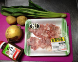 超簡単☆節約！豚肉とじゃがいも炒め作り方1写真