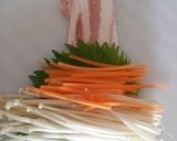 彩り豊か♪エノキのしそ肉巻き。作り方2写真