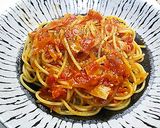 簡単＊パルマ風!?トマトパスタ♪作り方10写真