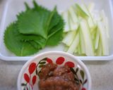 ささみの梅しそセロリ巻き作り方1写真