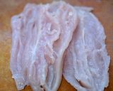 ささみの梅しそセロリ巻き作り方2写真