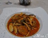 鶏肉ときのこのトマトジュースクリーム煮作り方7写真