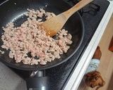 舞茸とひじきの炒り豆腐作り方2写真