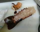 伊勢海老 さばき(刺身)作り方5写真