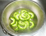 パパのゴーヤーとナスのチャンプル②作り方1写真