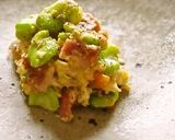空豆の炒り豆腐バター風味作り方5写真