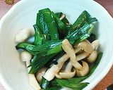 超簡単　ダイエット！にらとしめじの炒め物作り方6写真